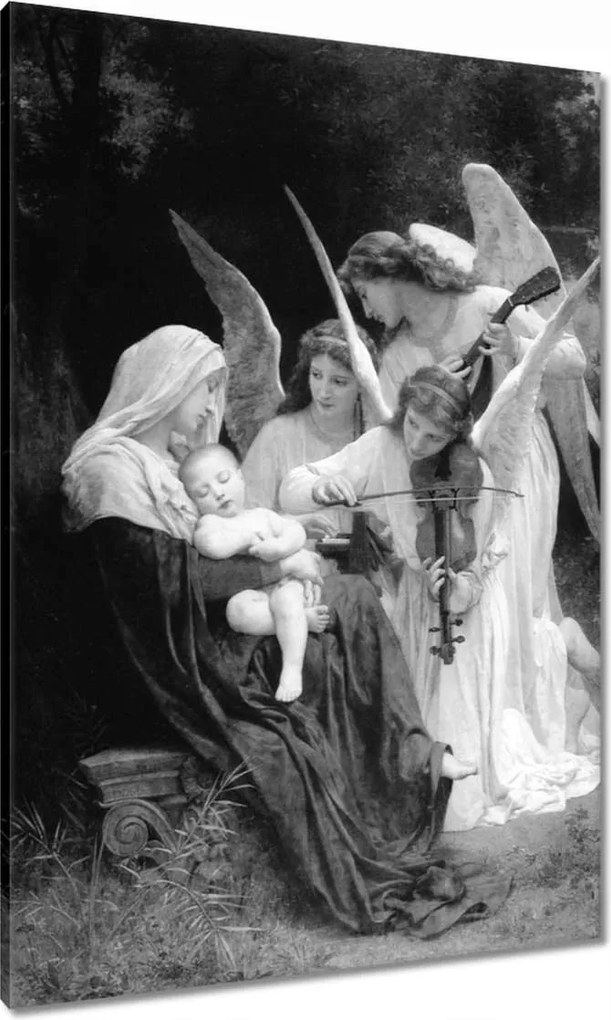 Vászonkép 70x100 Bouguereau Angyalok éneke