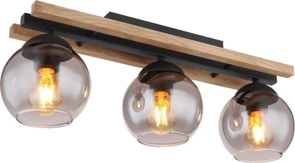 GLOBO 15569-3DW CONNI Loft Mennyezeti Lámpa E27 IP20