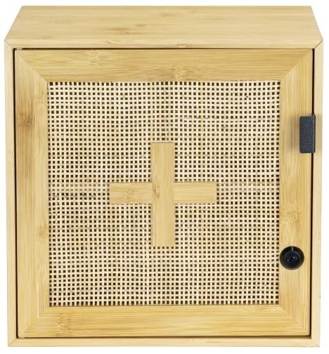 WENKO 25613100 - ALLEGRE 30x30 cm barna szekrény