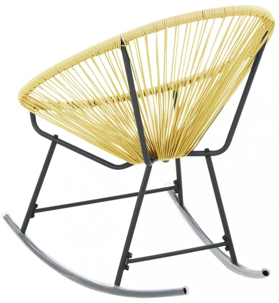 bézs polyrattan kültéri Acapulco szék