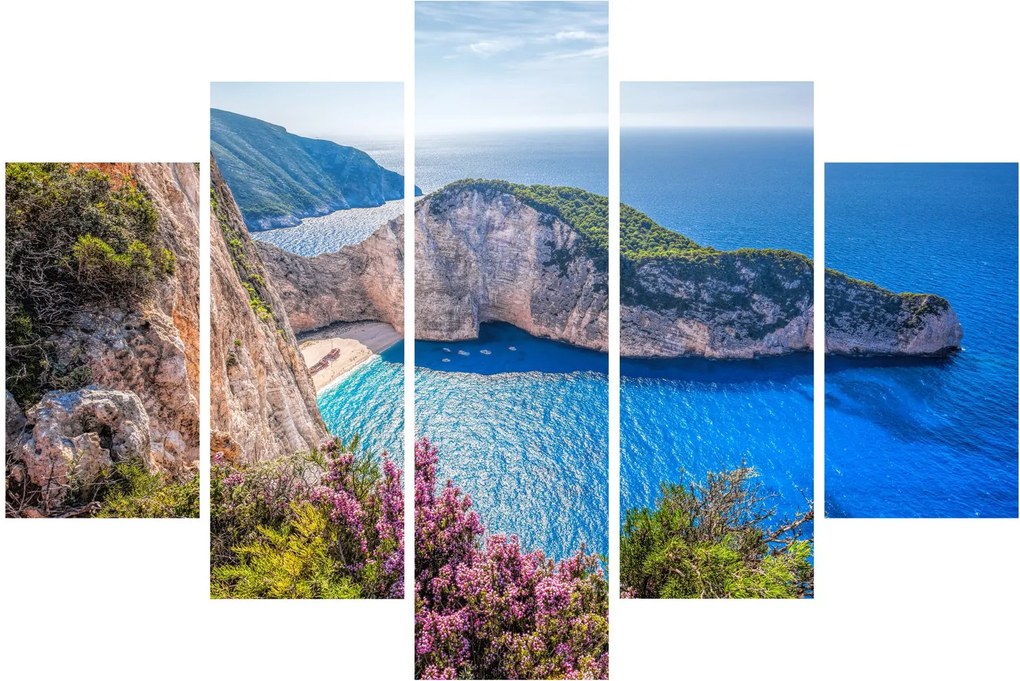 Kép - Navagio strand, Görögország (150x105 cm)