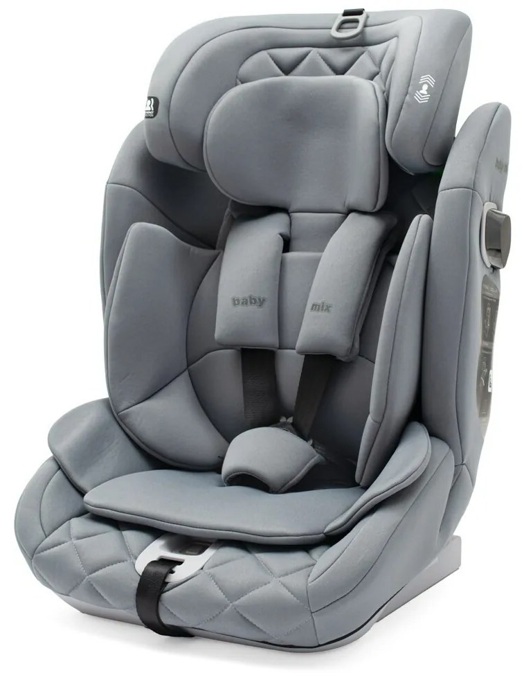 Baby Mix Hero PRO I-Size autós gyerekülés, szürke