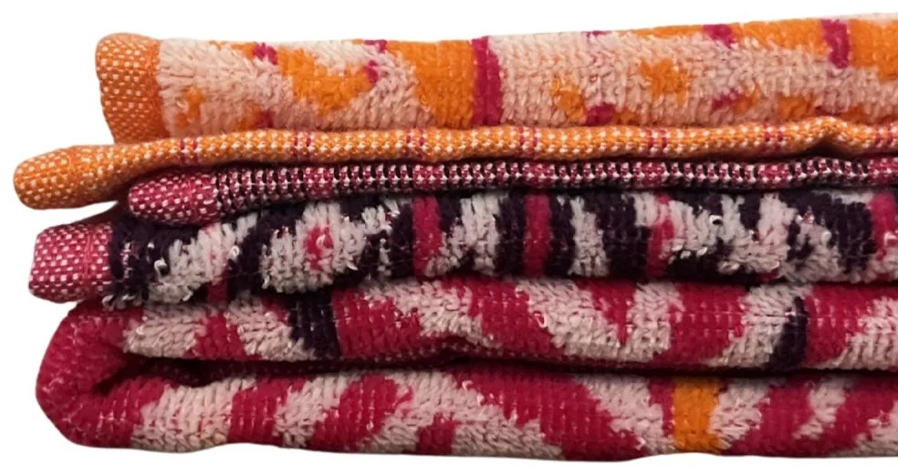 Ischia lila-narancs strandtörölköző