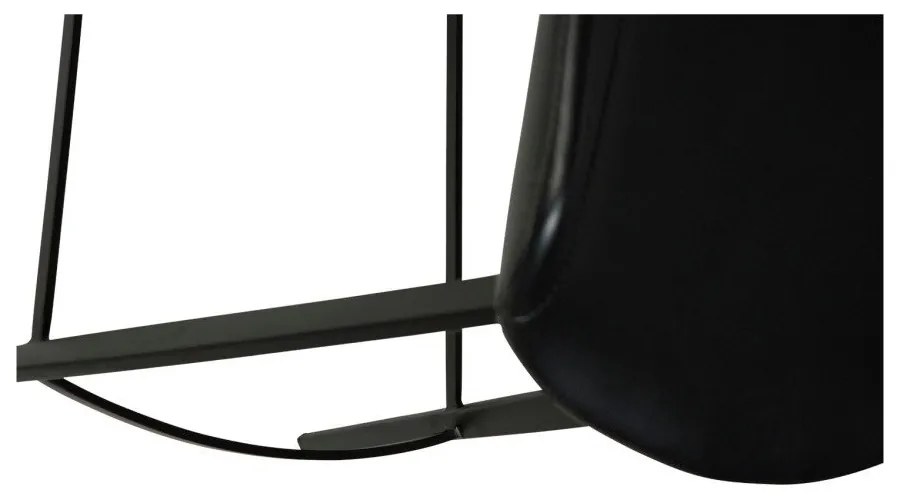 Hype fekete műbőr bárszék - DAN-FORM Denmark