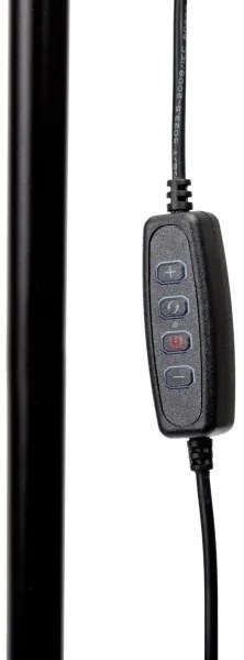 LED Dimmelhető állólámpa SIGNUS LED/10W/230V 3000/4500/6500K fekete