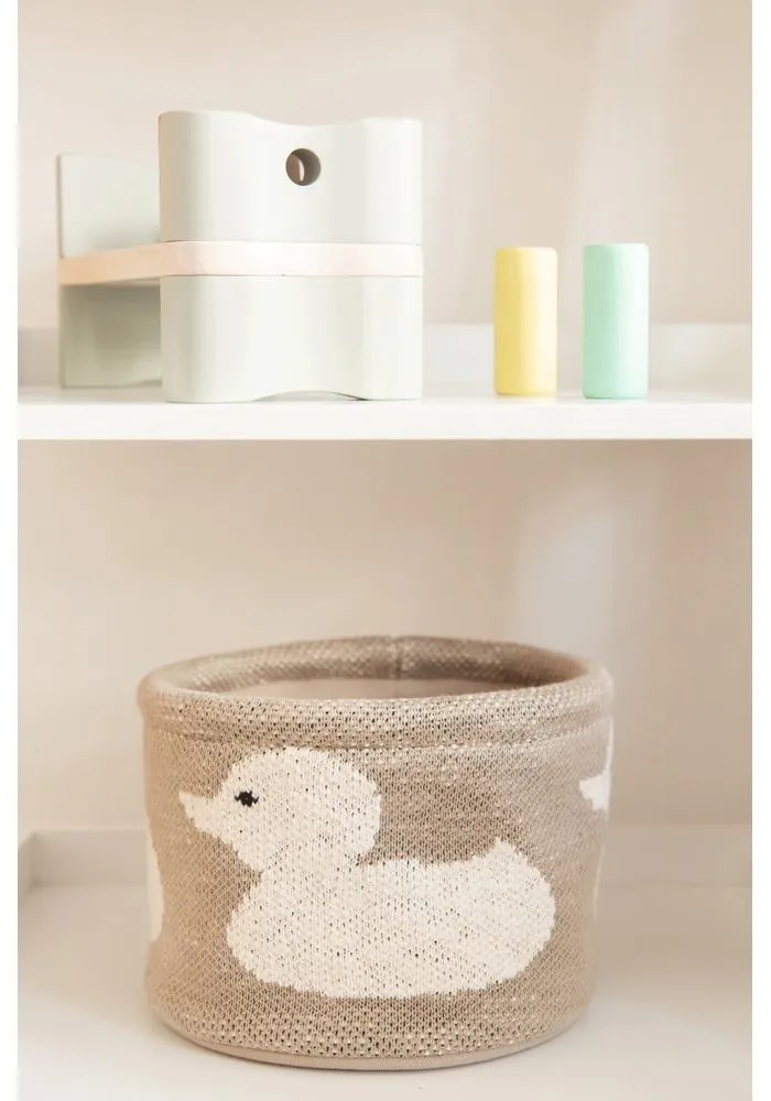 Duck bézs pamut rendszerező, ø 16 cm - Kindsgut