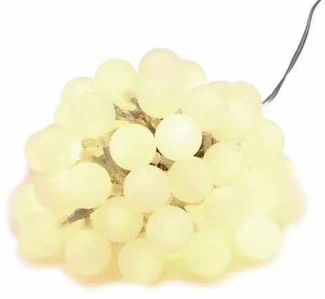 NEXOS Kültéri világítás 50 LED Meleg fehér 19 m