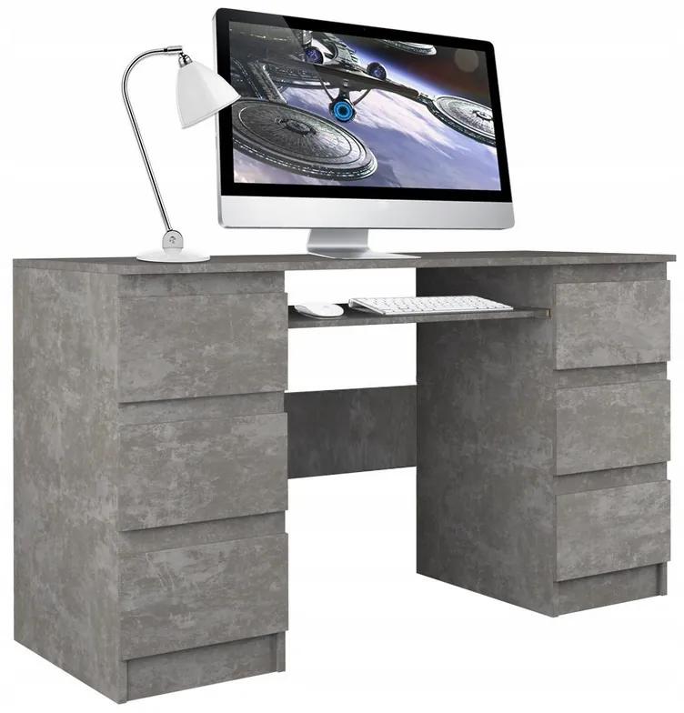 Berga Számítógép asztal - beton