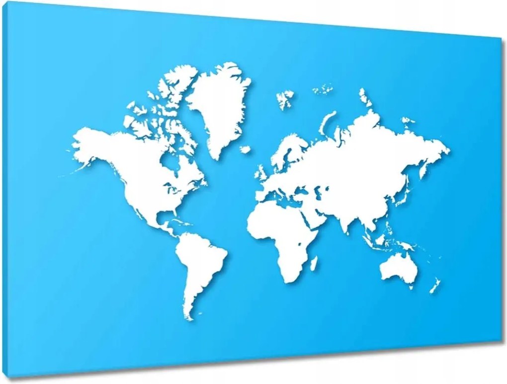 Vászonképek 90x60 Világtérkép