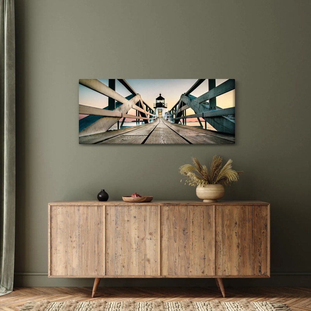 Kép - A mólón (120x50 cm)