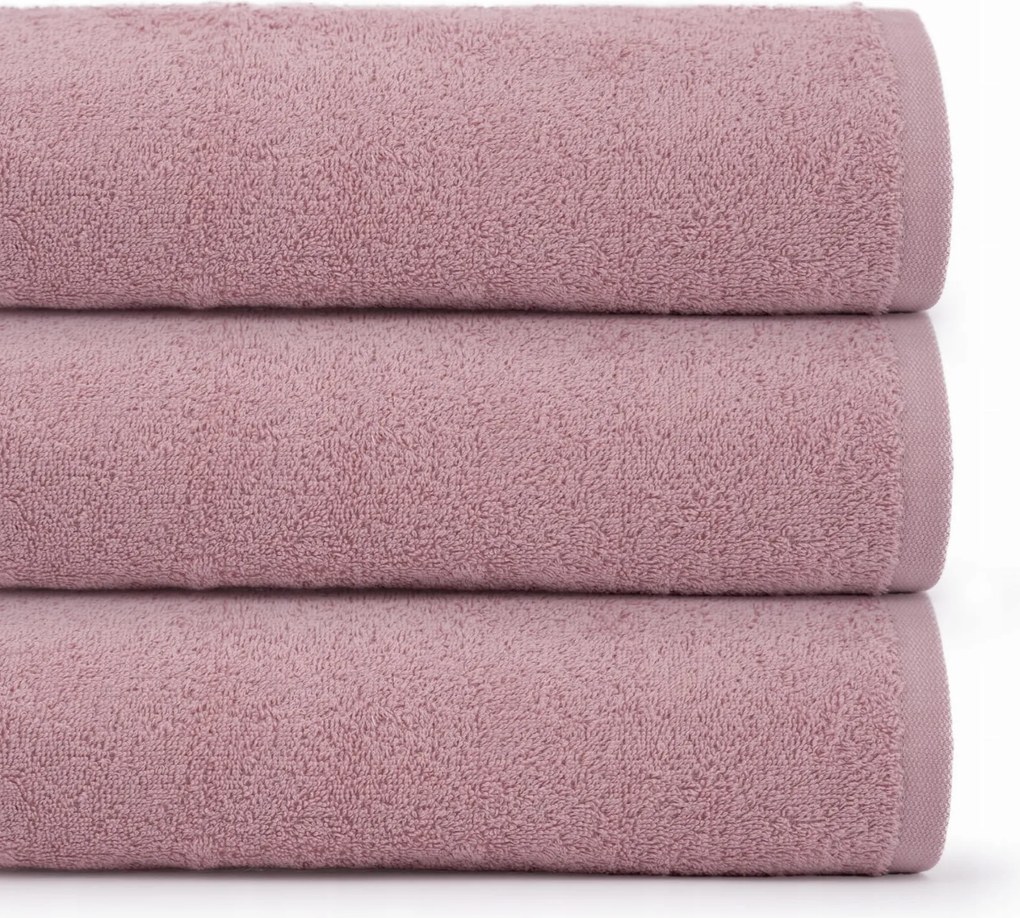 Frottír Fürdőszobai Törölköző 50x90 Primo Púderrózsaszín