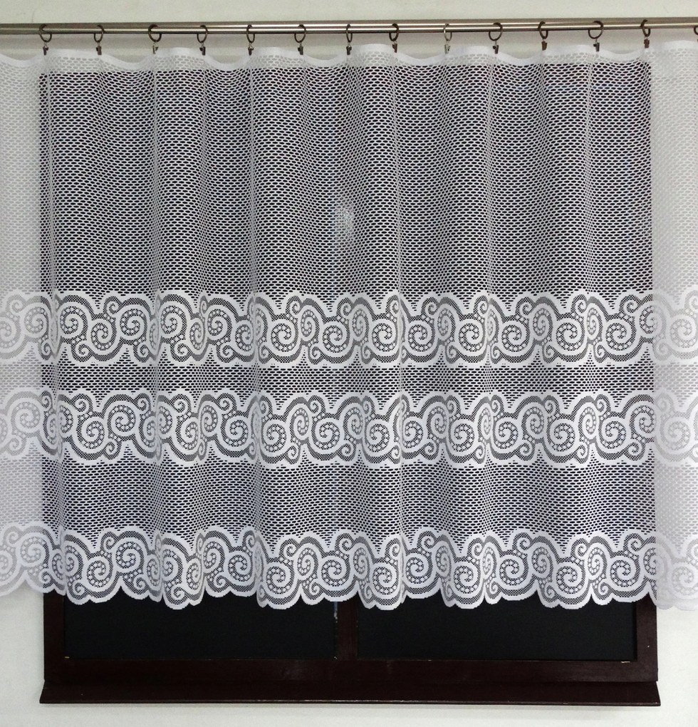 Mg Függöny 667/6 jacquard 250x120cm Kész Szalaggal M
