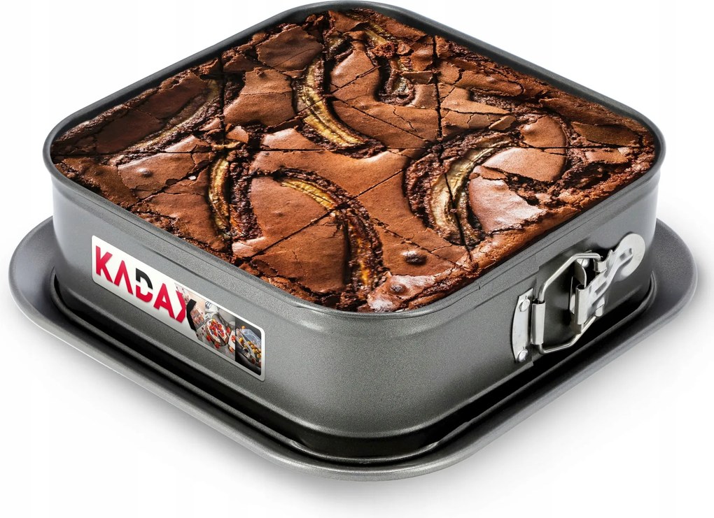 Tortaforma Sütőforma Tapadásmentes Négyzet Alakú 24cm