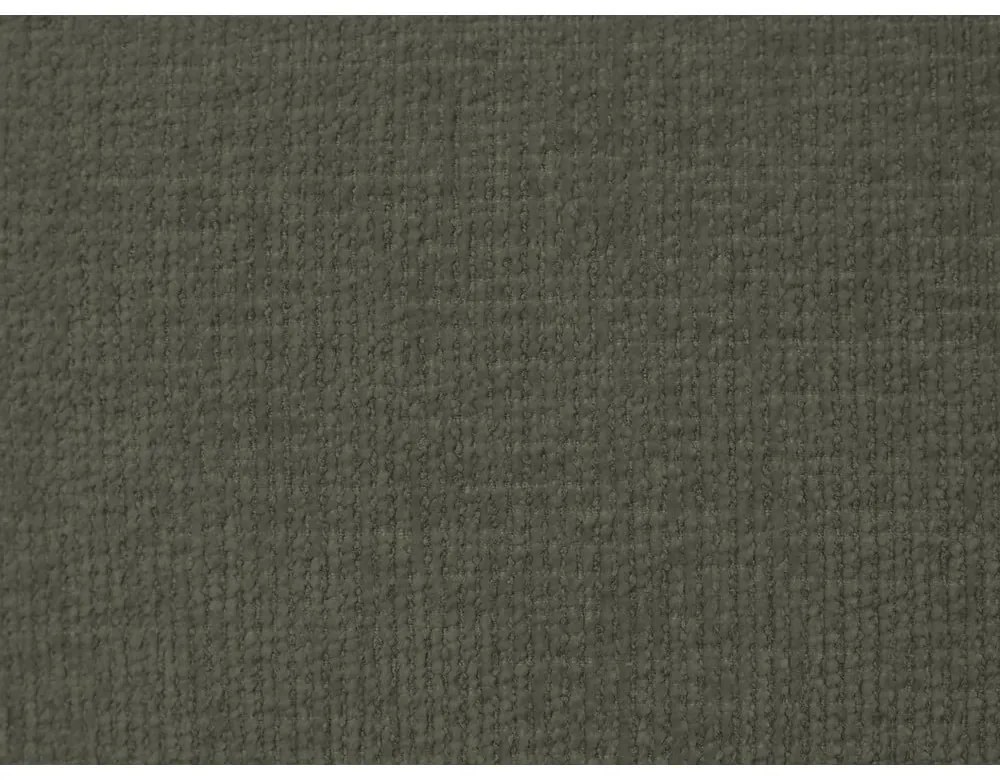 Sötétzöld-natúr színű franciaágy ágyráccsal 180x200 cm Charlie – Bobochic Paris