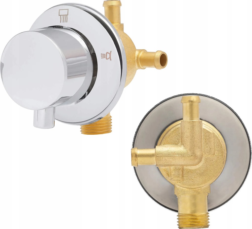 2 Funkciós Kapcsoló 2F Hidromasszázs Zuhanykabin Csaptelephez