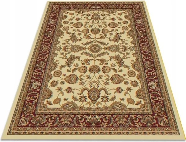 Klasszikus Szőnyeg Nappaliba Venezia Krémszínű 160X230