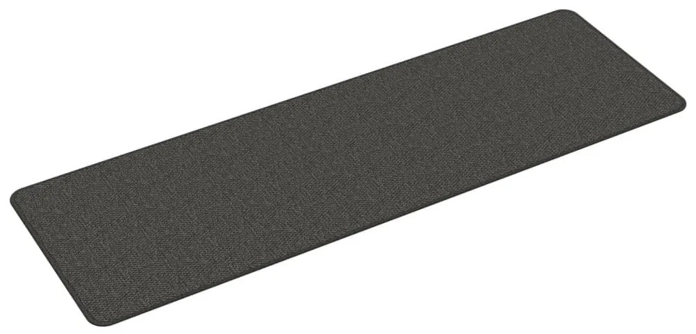 antracitszürke szizálhatású futószőnyeg 50 x 150 cm