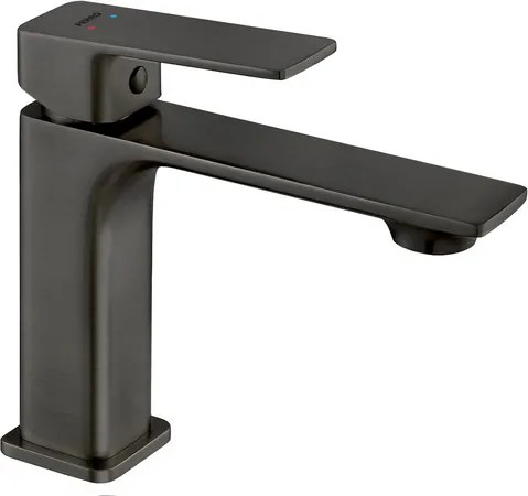 Novaservis Dune mosdócsaptelep klik-klak leeresztővel gun metal BDU2GM