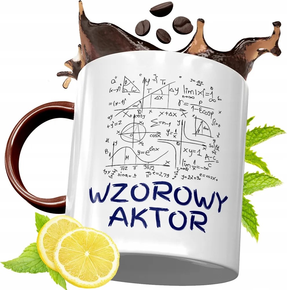 Bordó Bögre Színésznek Születésnapra Ajándék fényképes nyomtatással