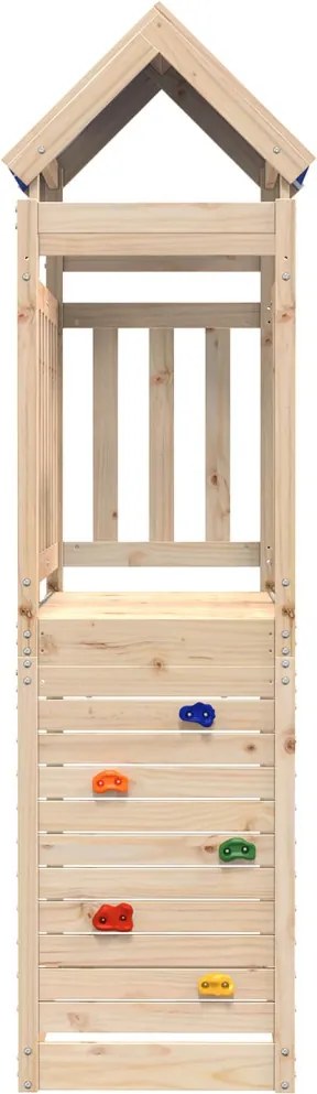 Játék Torny Barna 110.5 x 52.5 x 215 cm Tömör fenyőfa