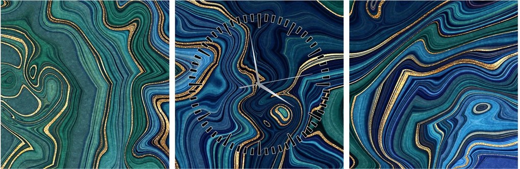 Kép - Achát márvány (órával) (90x30 cm)
