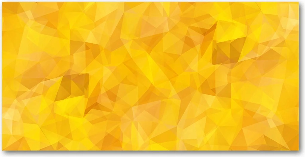 Fotó üvegfestmény Absztrakt háromszögek 140x70