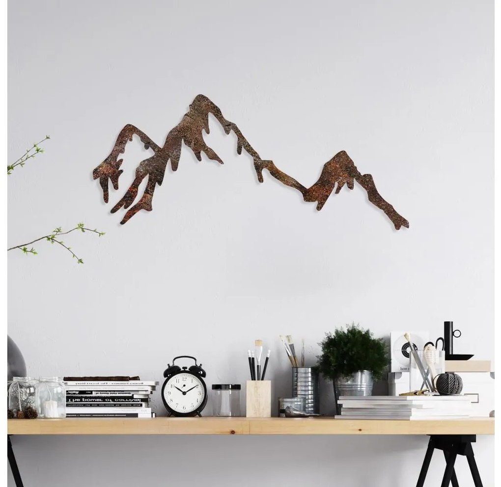Fali dekoráció 45x70 cm hegy fém