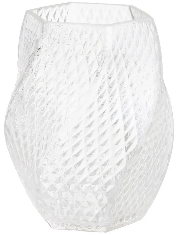 Üveg váza (magasság 17 cm) Clara – Casa Selección