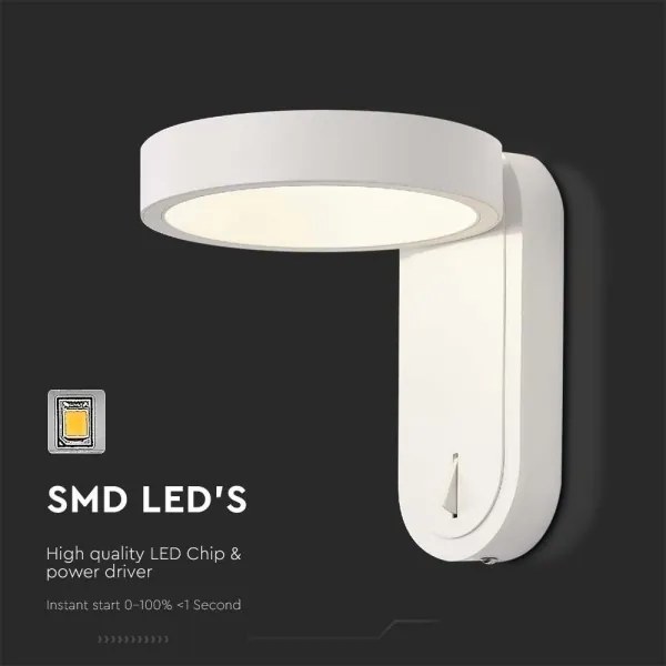LED fali lámpa LED/5W/230V 3000K/4000K fehér