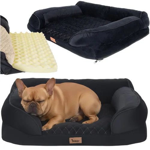 Ortopédiai kutyaágy memóriahabbal Šírka: 65 cm | Dĺžka: 80 cm