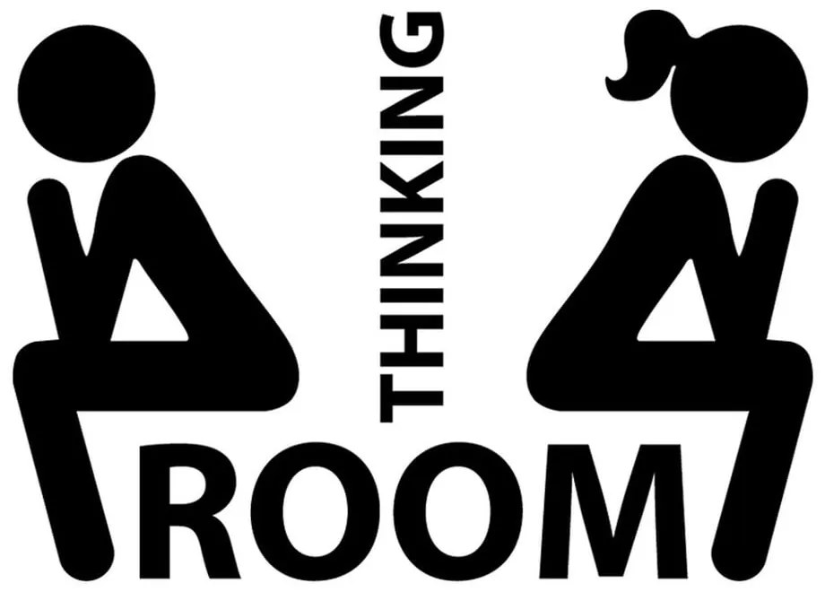 Thinking Room matrica, 25 x 35 cm - Ambiance