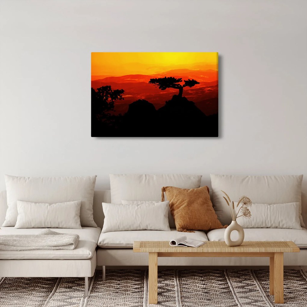 Kép - naplemente (90x60 cm)