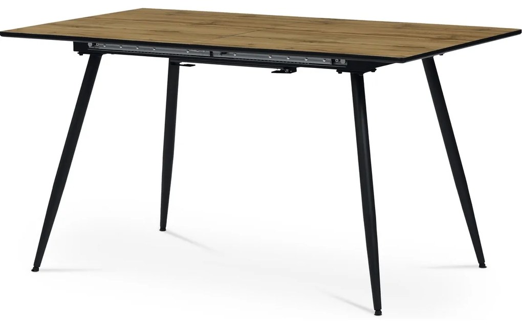 Összecsukható étkezőasztal 140-180 x 80 cm, tölgyfa