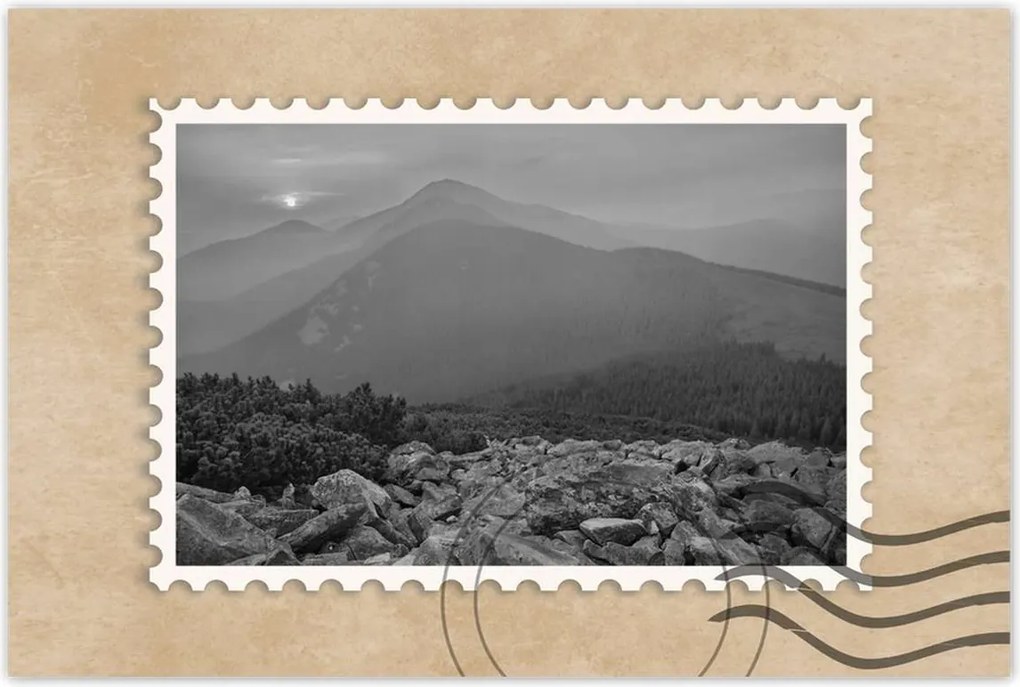 Poszterek 60x40 Hegyi táj Tájkép