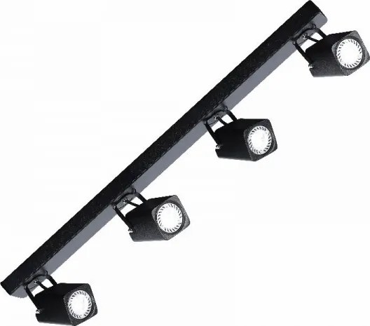 Daisy 4-BL spot mennyezeti lámpa 4-50W fekete Ozzo