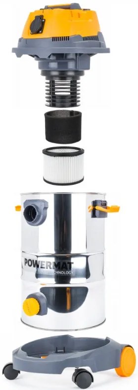 Ipari porszívó 30L 2000W PM-OD-30M FC