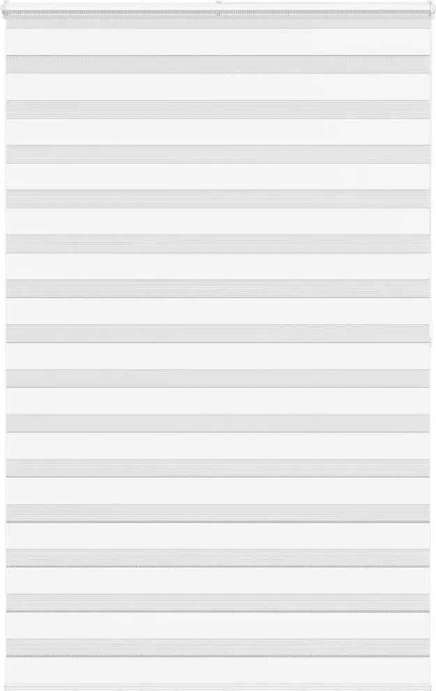 vidaXL zebrafüggönnyel fehér szövetszélesség 135,9 cm poliészter