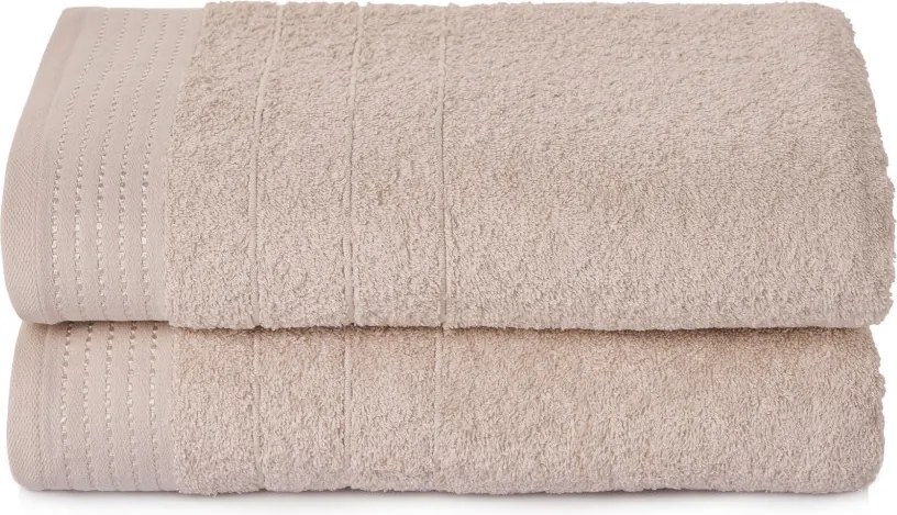 Silva törülköző, bézs, 70×140 cm