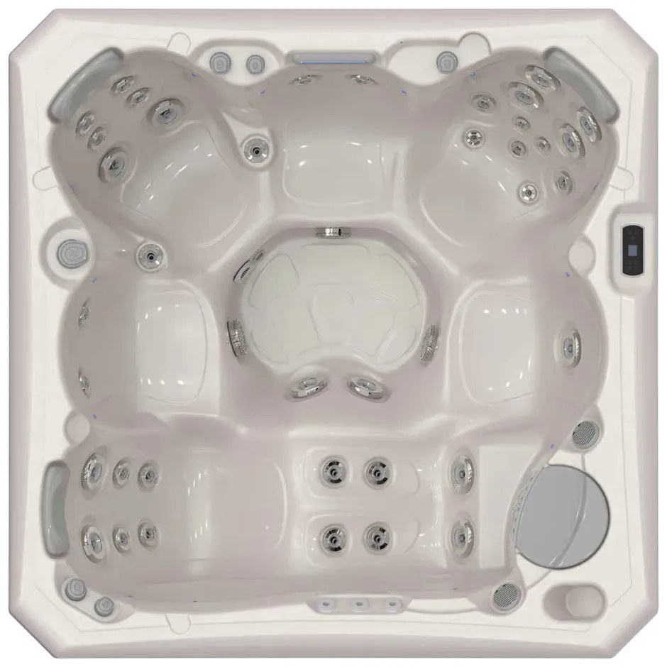 Malaga Life Premium jakuzzi pearl white