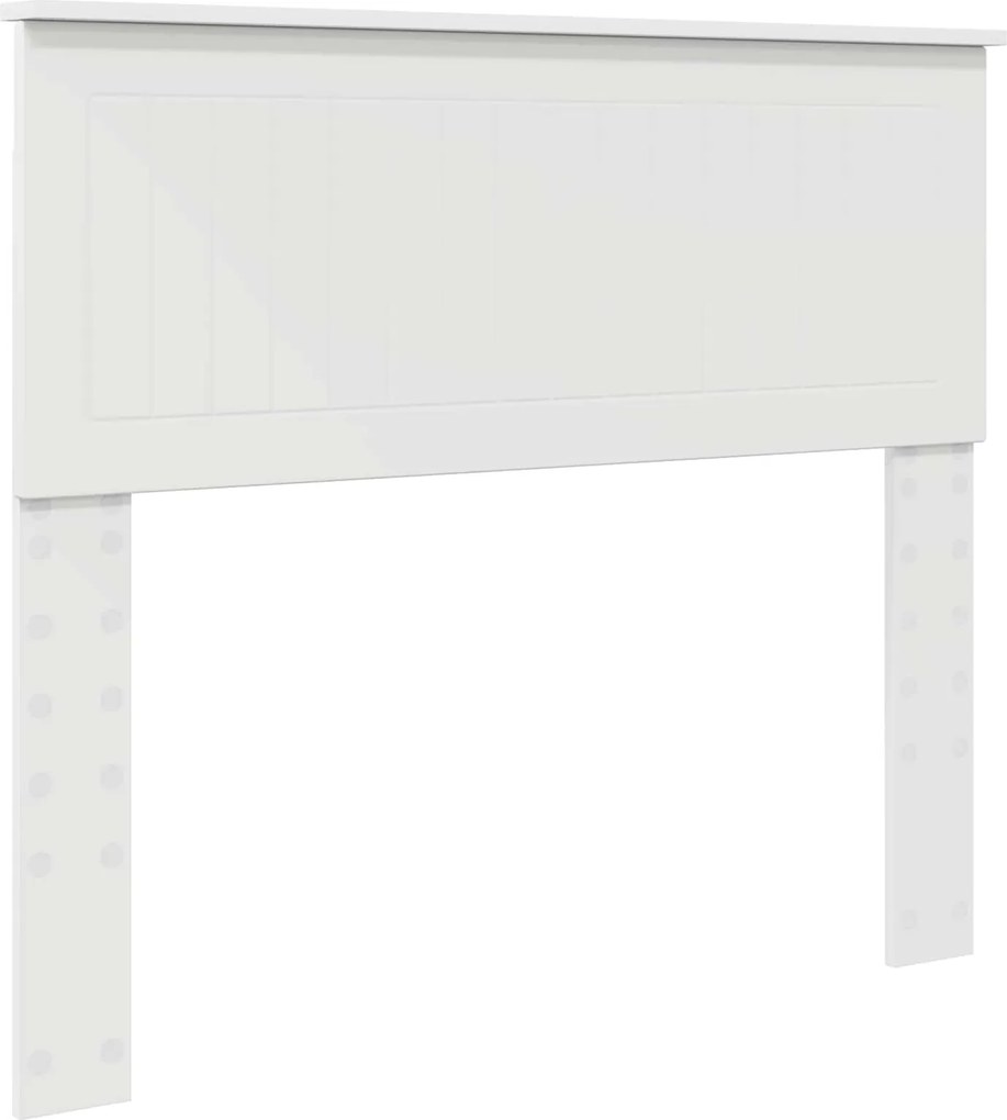 vidaXL Fejtámla Fehér 100 cm Faanyag