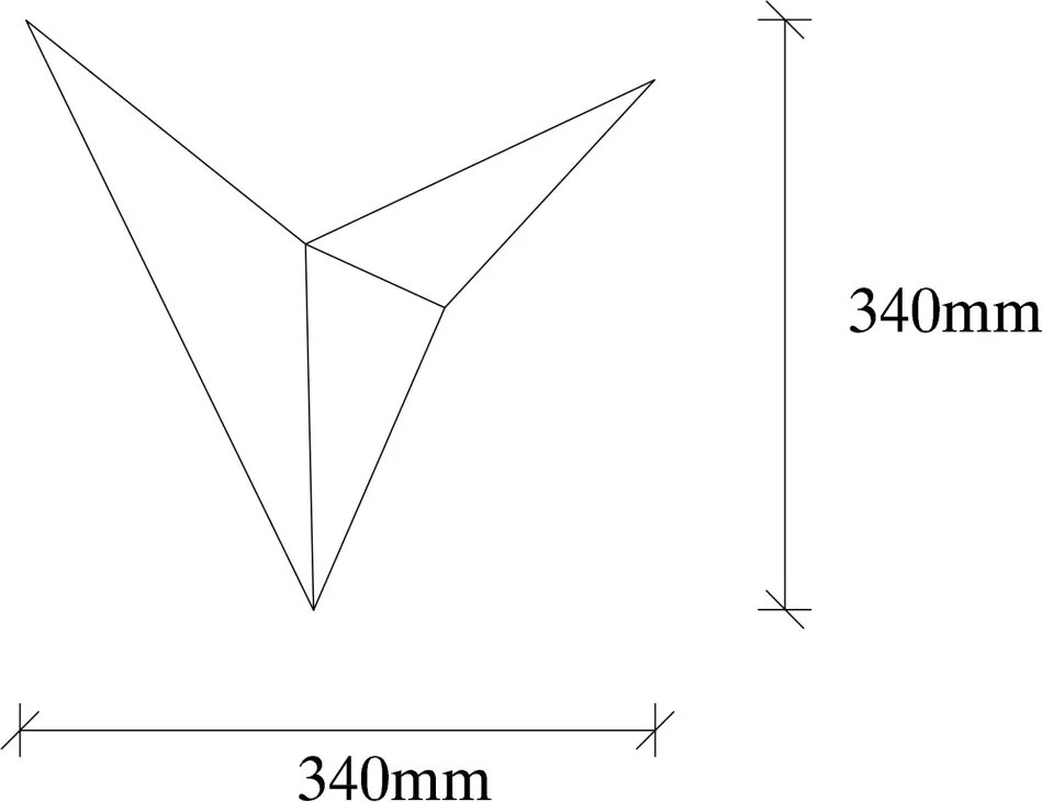Bird, fali lámpa, fekete