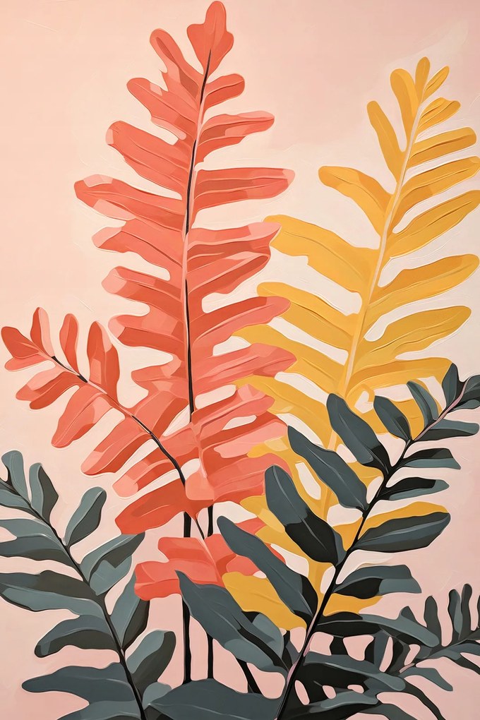 Poszter 40x60cm Természet paletta