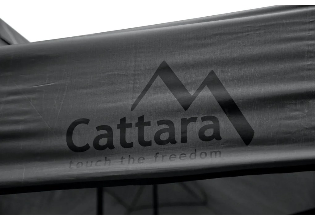 Cattara 13343 Párty sátor ollós, vízálló, szürke,3 x 6 m, L