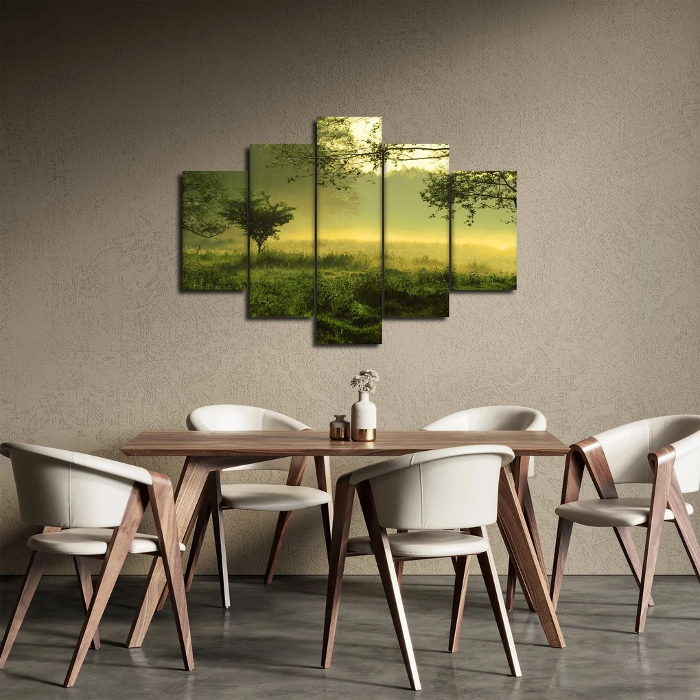 Kép - Ébredő erdő (150x105 cm)