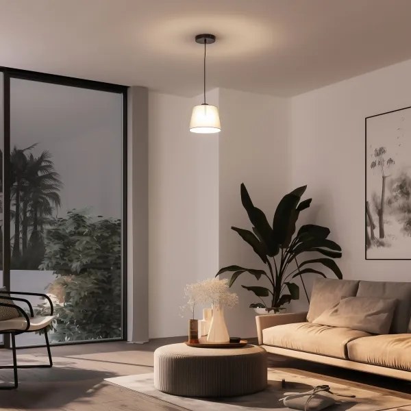 Brilagi - LED kábeles csillár CERIA 1xE27/40W/230V átm. 20,5 cm szürke