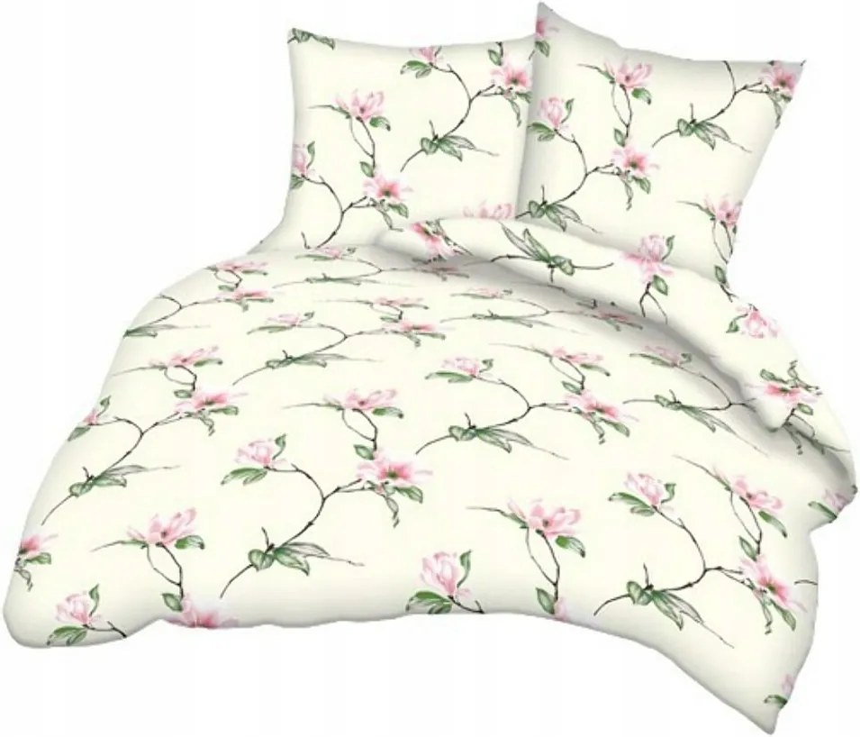 Fakéreg párnahuzat 40x40 krém rózsaszín magnólia kéreg