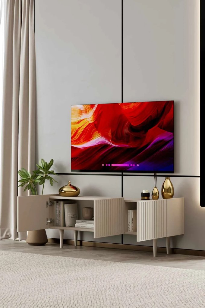 Capella TV-állvány, homokkő, 120 cm