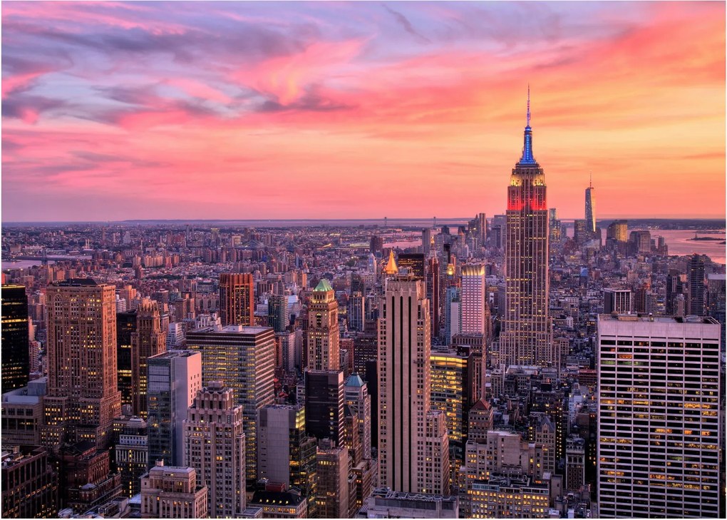 Üveg kép - New York (70x50 cm)
