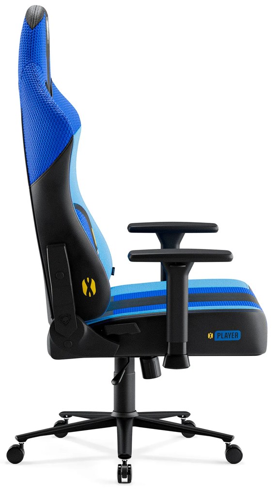Diablo X-Player 2.0 szövet gamer szék Átlagos méret: Frost black / fekete