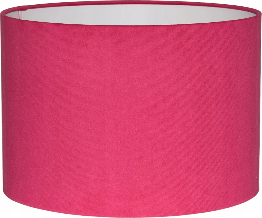 Lámpabúra Álló Lámpabúra Függő Henger 35/25cm E27 Magenta Rózsaszín Matrac
